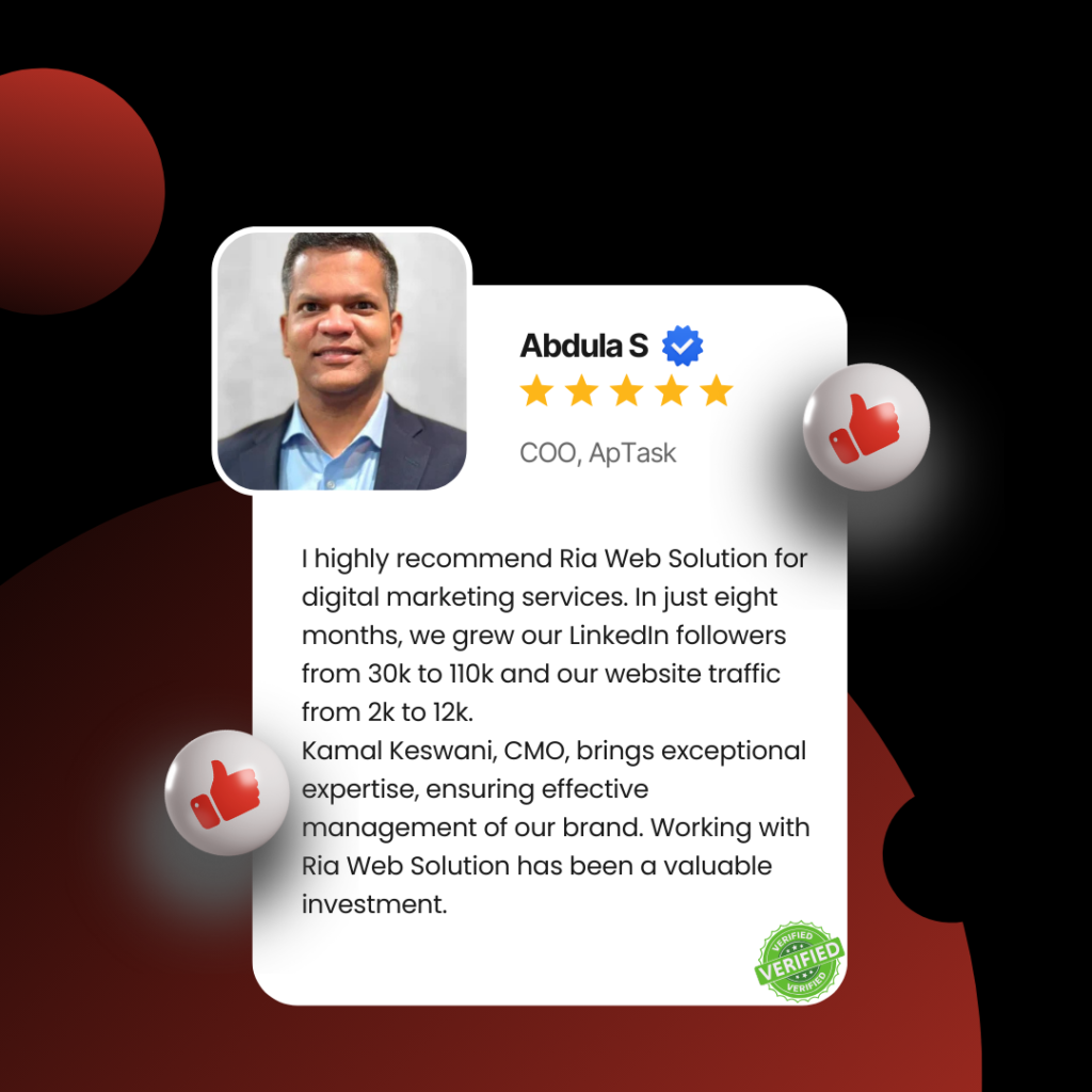 Ria web solution abdula s