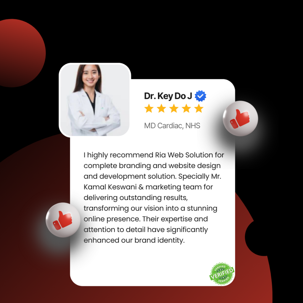 Ria web solution dr. key do j